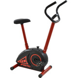 Bicicleta Ergométrica Poli Sports Bp-990 Vertical Cor Preto E Vermelho