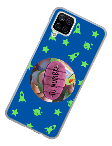 Funda Para Galaxy Suela Buzz Lightyear Toy Story  Nombre