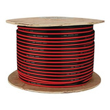 Cable Para Altavoces 16 Ga, 500 Pies, Rojo/negro