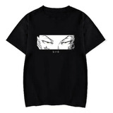 Camiseta Unissex Algodão Anime Hunter X Hunter Hisoka Olhos