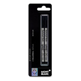 Recargas De Boligrafo Lapicera Montblanc | 2-pack | Negro