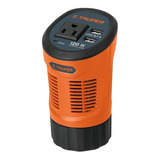 Inversor De Corriente 120 W Tipo Vaso 2 Usb 1 Toma-corriente