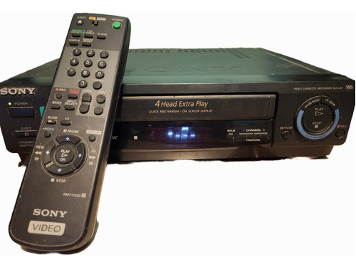 Videocasetera Sony Modelo Slv-l47 4 Head, Incluye Control