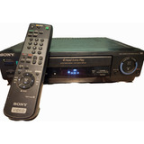 Videocasetera Sony Modelo Slv-l47 4 Head, Incluye Control