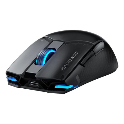 Mouse Gamer Inalámbrico Machenike M7pro Negro Paw3395 26000 Dpi - Two Modo Conexión (usb 2.4ghz Receiver + Con Cable) | Envío gratis