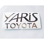 Emblema Palabra Toyota Yaris  De La  Maleta  Toyota YARIS