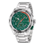 Nautica Hombre Napnss304 Nst 101 Reloj De Pulsera De Acer