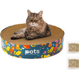 Pets Credible Cat Scratcher Cartón 17.5  X13.5  Sofá Cama De