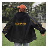 Sudaderas Con Capucha Banana Fish Anime, Moda Para Hombre, O