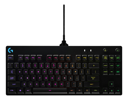 Teclado Para Juegos Logitech G Pro Rgb Retroiluminado Ultrap