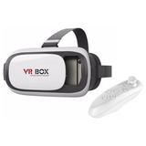 Óculos Vr Box Realidade Virtual C Controle Para Iniciantes 