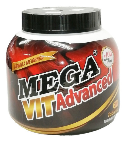 5 Poket Mega Vit Gold Pastillas - Unidad a $1595