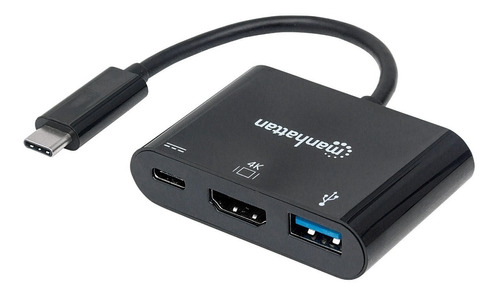 Convertidor Manhattan De Video  Usb-c  A Hdmi  H Col /v /v