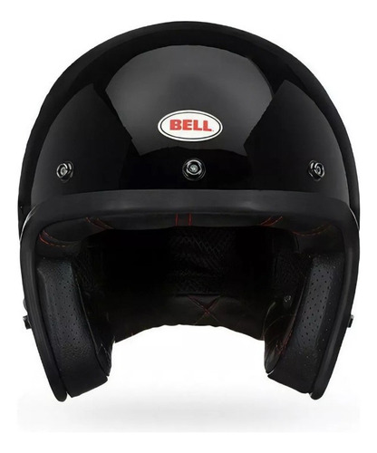 Cascos Bell 500 Negro + Visera Bell + Burbuja Biltwell Negra