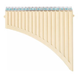 Pan Flute Pan Key Panpipes C, Tubos Con Boquilla