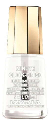 Esmalte Mavala Quick Finish 5ml Cor Transparente