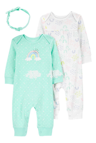 Paquete De 2 Pijamas De Algodón, De Bebé 1p57051 | Carters ®