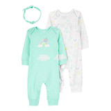 Paquete De 2 Pijamas De Algodón, De Bebé 1p57051 | Carters ®