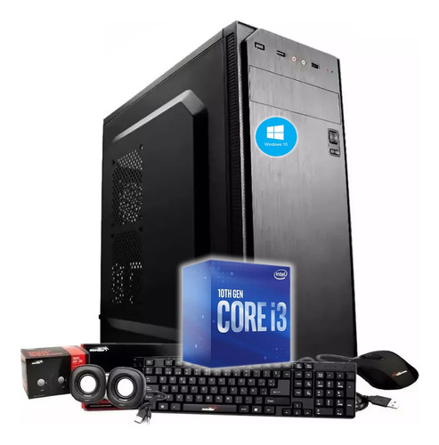 Pc Intel Armada Gamer I3 10100 10ma 1tb Hdmi 8gb Ddr4 Win 10