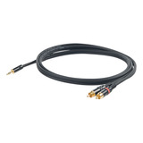 Cable De Audio Minitrs A 2 Rca Proel Chlp215lu3  Abregoaudio