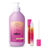  Melissa Gloss Labial Pink+plastic Lips+hidra400ml