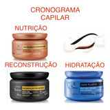 Kit Cronograma Capilar Siage Óleos, Pós Química E Hair Plast