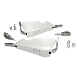 Cubre Manos Aluminio Honda Crf 450 R Blancos