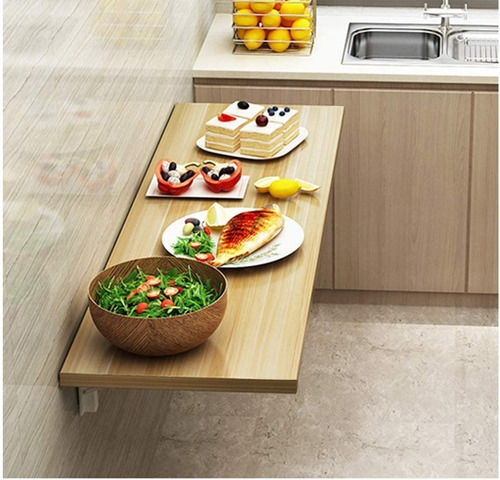 Mesón De Pared Plegable Mesa Auxiliar Cocina