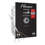 Caixa De Cabo De Rede Cat6+ Cm 305 Metros Nexans 23 Awg