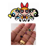 Pulseira Amizade Meninas Super Poderosas Banho Ouro 18k