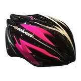 Casco Bicicleta Smart Dama Neg/rosa-25 Venti C/vicera-works!