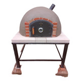 Horno De Barro 1mt Con Base Y Ruedas Don Forno