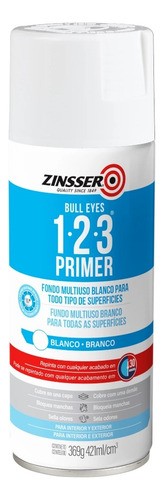 Esmalte Primer Multiuso Blanco Satinado Zinsser 1-2-3 421ml