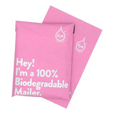 100 Bolsa Sobre Mensajeria Paqueteria 25x34 Cm Biodegradable