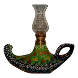 Lámpara Aladino Cerámica Elaborada A Mano En Turquía 