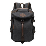 Morral De Lona Vintage 36l Para Hombres Morral De Cuero