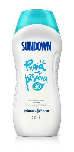 Protetor Solar Sundown Praia E Piscina Fps30 200ml