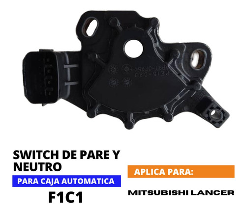 Switch De Pare Y Neutro, Caja F1c1, Mitsubishi Lancer Foto 3