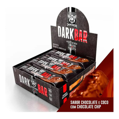 Dark Bar Chocolate Amargo Com Castanhas 720g 8 Unidades Darkness | MercadoLivre