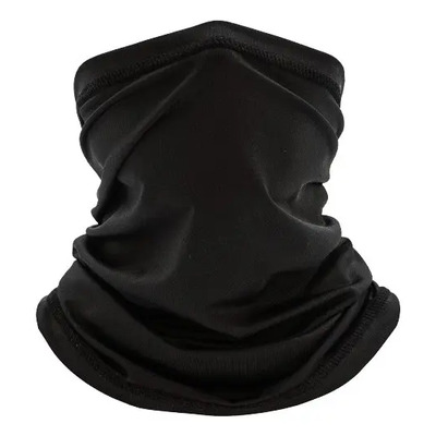 Bandana Premium Evd-x Tela Icesilk Balaclava Cuellera Sol Color Negro Diseño De La Tela Liso Talla Unitalla Adulto | Meses sin interés