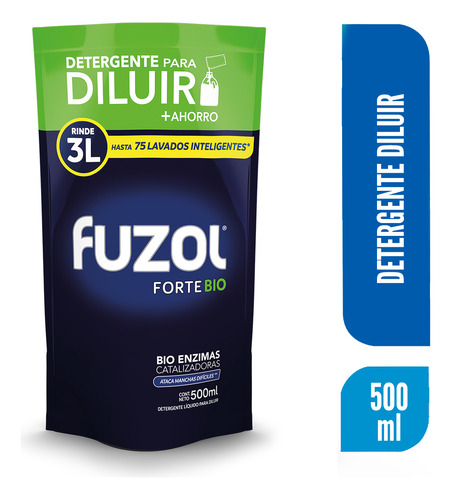 Fuzol Detergente Líquido Diluir Doypack 500 Ml