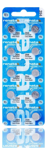 10 Pilas 394 Sr936sw Renata 936 Oxido Plata Reloj Suiza