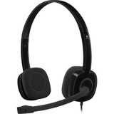 Diadema Logitech H151 Negro