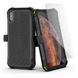 . Funda Ballistic Tj Maxx Para iPhone XS Max Negra Con Clip