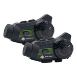 Pack X2 Intercomunicador Bluetooth Fox S3 Pro C/camara 1080p
