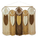 Tapiz Phuket En Macramé 80x70 - Wall Hanging - Boho