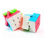 Cubo Rubik Qiyi 2x2 Qidi S +3x3 Warrior W Stickerless