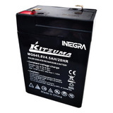 Bateria Gel 6v 4a Amp Luz Emergencia Recargable Vapex / Mg