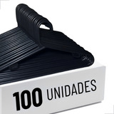 Kit De 100 Cabides Atacado Adulto Acrílico Premium Promoção 