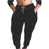 Calça Feminina Cintura Alta Jogger Suplex Envio Imediato